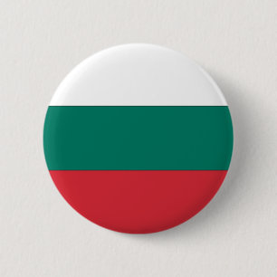 Bulgaarse vlag ronde button 5,7 cm