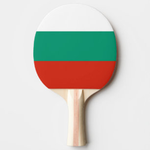 Bulgaarse vlag tafeltennisbatje