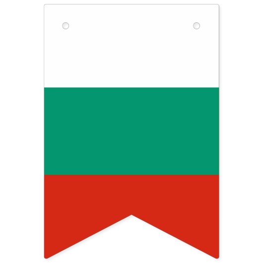 Bulgaarse vlag vlaggetjes (Tweede vlag)
