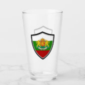 Bulgaarse vlaggen glas (Voorkant)
