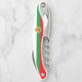 Bulgaarse wapenschild kurkentrekker (Achterkant)