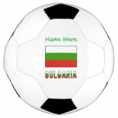 Bulgaria Bulgarian Flag Green Personalized Name (Devant)