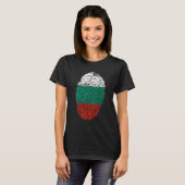 Bulgarian DNA Love Patriotic T-shirt (Voorkant volledig)
