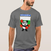 Bulgarije Boxing Panda T-shirt (Voorkant)