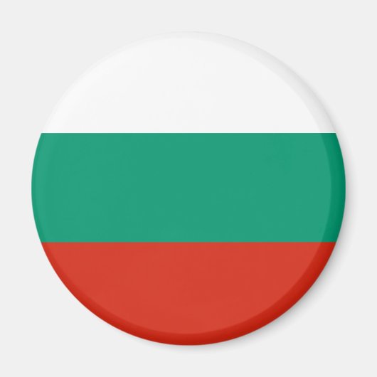 Bulgarije Flag Magnet Magneet (Voorkant)