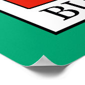 Bulgarije Poster (Hoek)