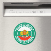 Bulgarije Round Emblem Magneet (Insitu (Vaatwasser))