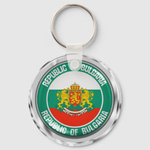 Bulgarije Round Emblem Sleutelhanger