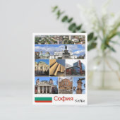 Bulgarije - Sofia - Briefkaart (Staand voorkant)