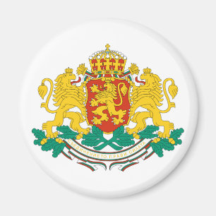 Bulgarije Wapenmunt Magnet Magneet