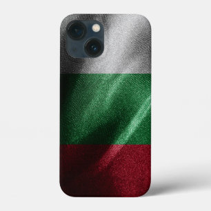 Bulgarije zijden vlag iPhone 13 mini hoesje
