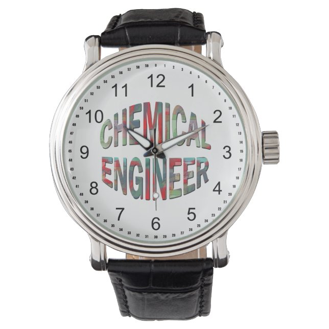 Bulging Chemical Engineer Horloge (Voorkant)