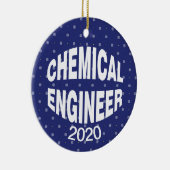 Bulging Chemical Engineer Keramisch Ornament (Rechts)