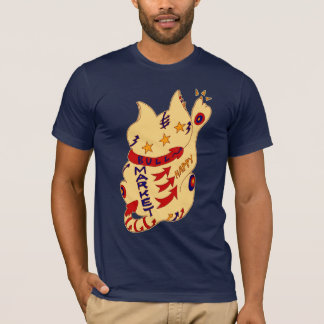 bulgmarkt happy cat t-shirt