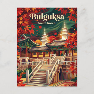 Bulguksa-tempel Zuid-Korea Briefkaart