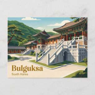 Bulguksa Tempel Zuid-Korea Briefkaart