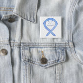 Bulimia Nervosa Awareness Ribbon Custom Pin Vierkante Button 5,1 Cm (In situ)