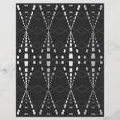 Bulk B&W Ley Lines Scrapbook Pages Flyer (Achterkant)