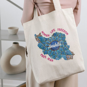 Bulk Cadeaus voor collega's Vrouw Leven Vrijheid Tote Bag