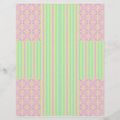 Bulk - Easter Pastel Cross Scrapbook Paper Flyer (Achterkant)