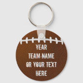 Bulk Football Sleutelhangers PERSONALIZED VOOR Uw (Achterkant)