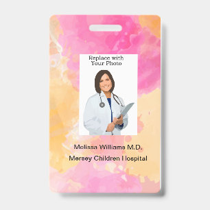 Bulk Kinderziekenhuis Personeel Foto ID Badges