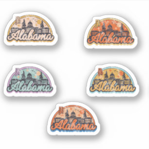 Bulk Staat Alabama Sticker