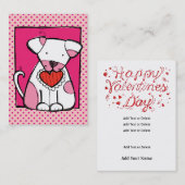 Bulk Valentijn op Visitekaartjes - SRF (Voorkant / Achterkant)