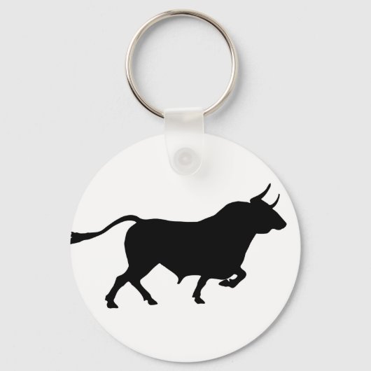 Bull-Afbeelding Sleutelhanger (Voorkant)