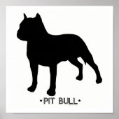 Bull afdrukken poster (Voorkant)