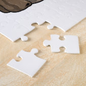 Bull als politieagent legpuzzel (Zijkant)