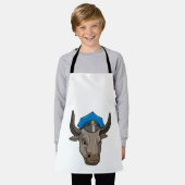 Bull als politieagent schort (Gedragen)