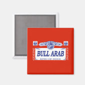 Bull Arab Magneet (Voorkant / Achterkant)