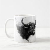 Bull Art Design pour Mug (Gauche)