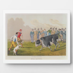 'Bull Baiting', gepromoveerd door Thomas McLean, 1 Fotoplaat