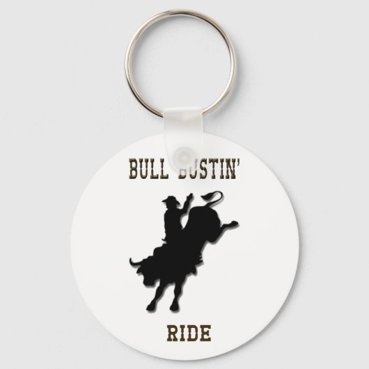 Bull Bustin' Ride Sleutelhanger (Voorkant)