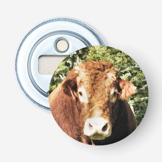 BULL BUTTON FLESOPENER (Voorkant)