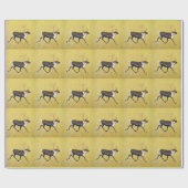 Bull Cariou Cadeaupapier (Vlak)