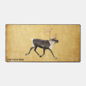 Bull Cariou over oud papier Bureaumat (Voorkant)