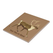 Bull Cariou - Sepia Tegeltje (Zijkant)