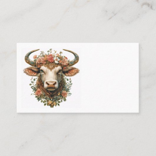 Bull Carte de visite (Devant)