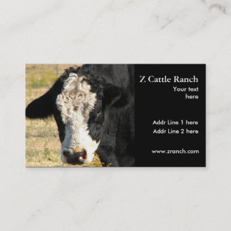 Bull Cattle Visitekaartje
