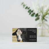 Bull Cattle Visitekaartje (Staand voorkant)