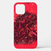 Bull coque iphone Courir Dans Red Starry Night (Verso)