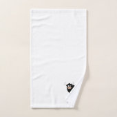 Bull Design Monogrammed Bad Handdoek (Handdoek)