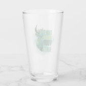 Bull design | Reminder | Motivation Glas (Achterkant)