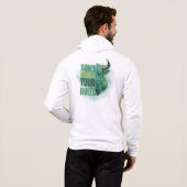 Bull design | Reminder | Motivation Hoodie (Achterkant volledig)