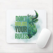Bull design | Reminder | Motivation Muismat (Met muis)