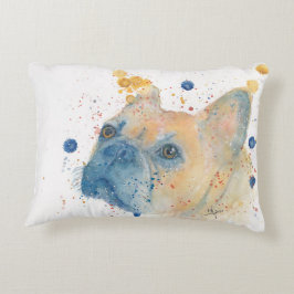 Bull Dog Cushion Accent Kussen