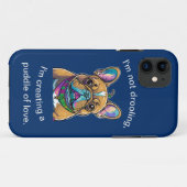 Bull Dog Hoesje-Mate iPhone Case (Achterkant (horizontaal))